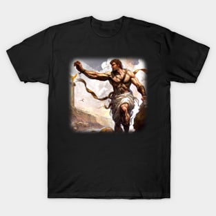 Painting of a Greek god T-Shirt